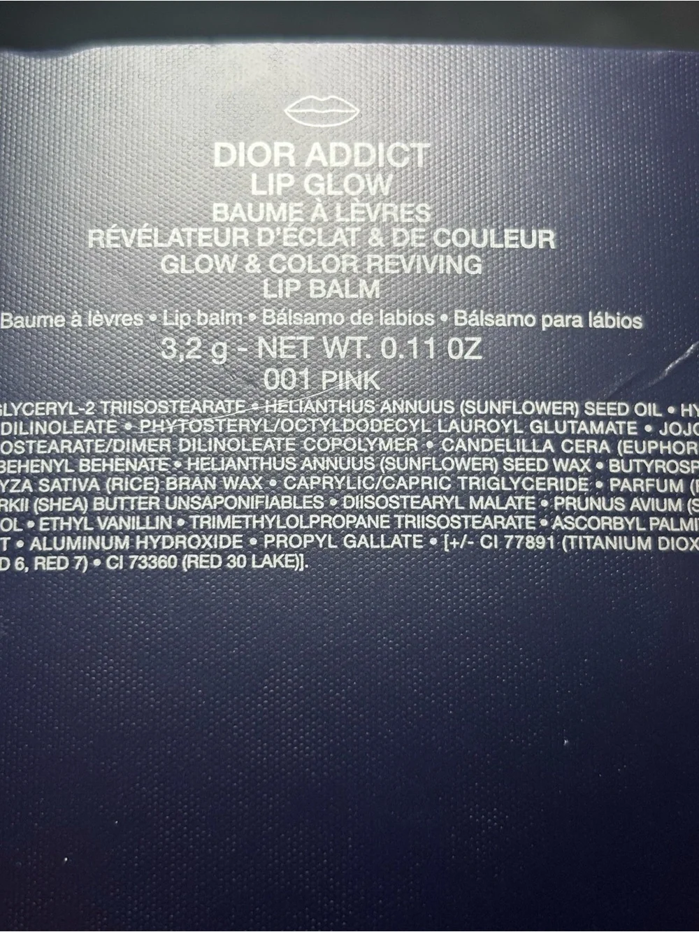 Dior Blue Denim Embroidered Cosmetic Pouch with Makeup Set Limited Edition